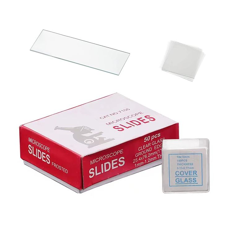 Glass Slides + Cover Slips (Set)