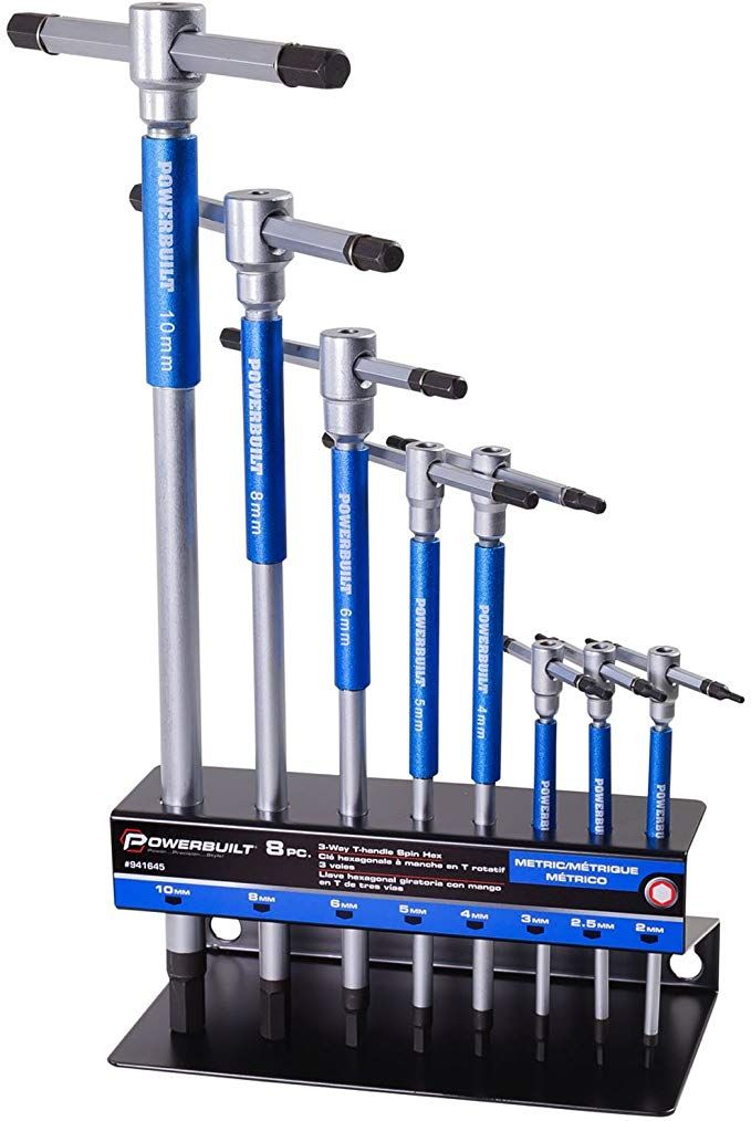 Powerbuilt 8 Pc Metric 